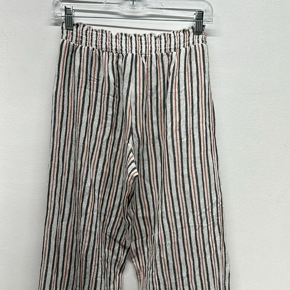 Becca By Rebecca Virtue Getaway Swim Cover Up Pants Pant Striped White Small - Picture 5 of 8